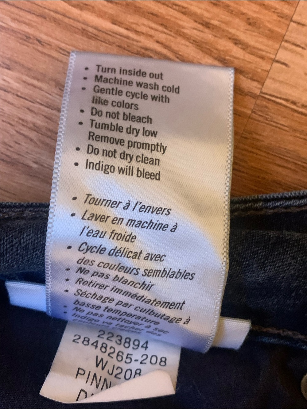 PAIGE Dark Blue Flare Jeans - Picture 7 of 8